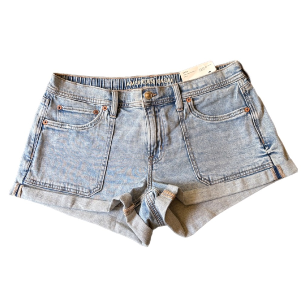 NWT American Eagle Outfitters Blue Jean Shorts Classic Cutoff